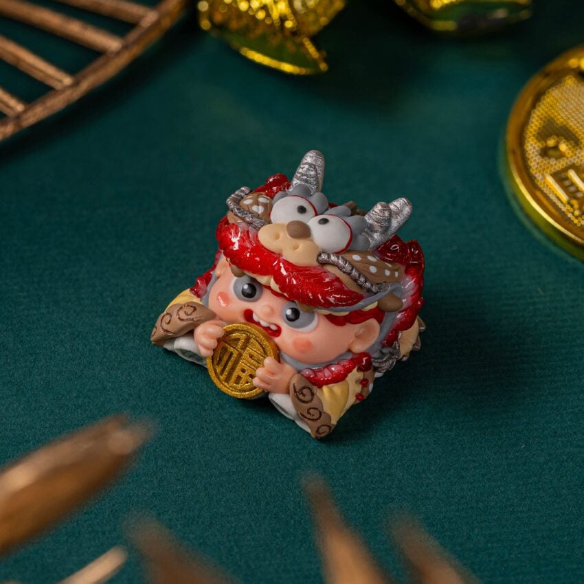 jellykey raffle custom keycaps the year of the dragon 227