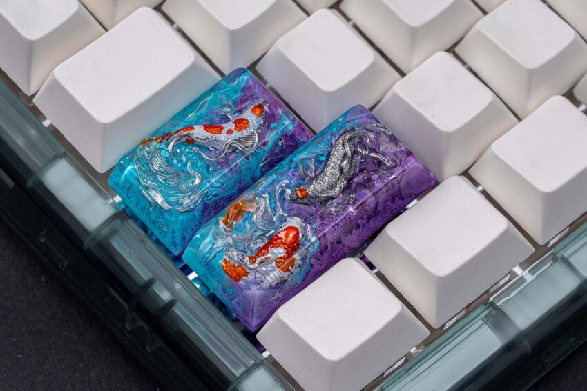 Zen Pond - Serene Waters artisan keycaps