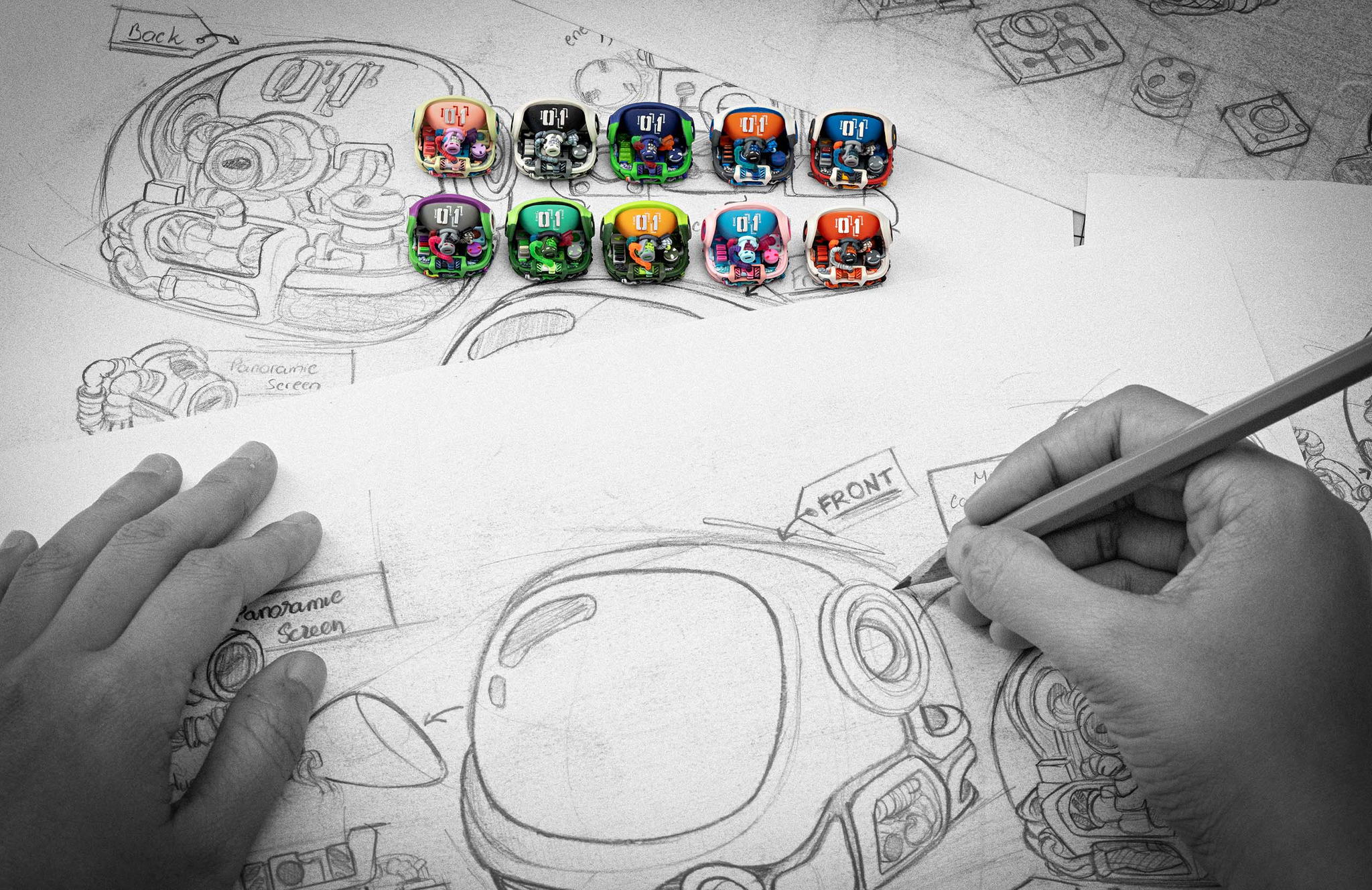 jellykey retrotv reimagined customs keycaps 218