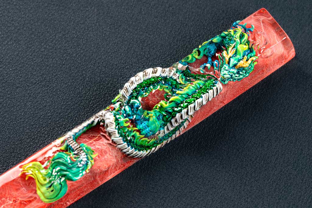 dragons of eden – ethereal runes artisan keycaps