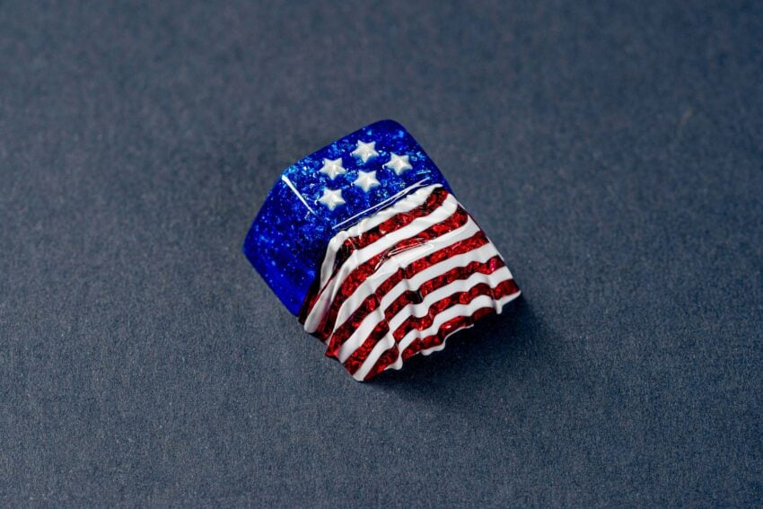 jellykey usa flag custom keycaps 01
