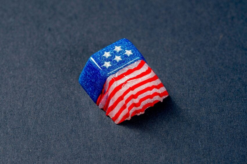 jellykey usa flag custom keycaps 04