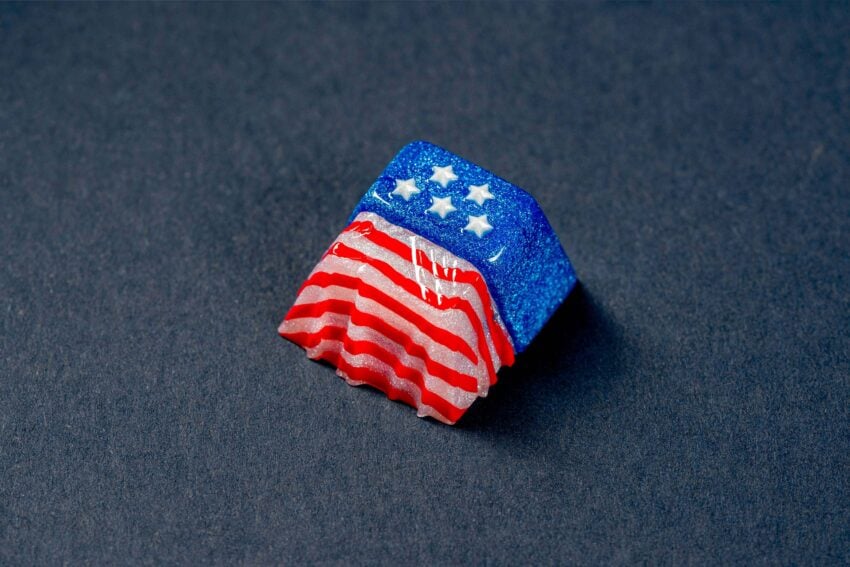 jellykey usa flag custom keycaps 05