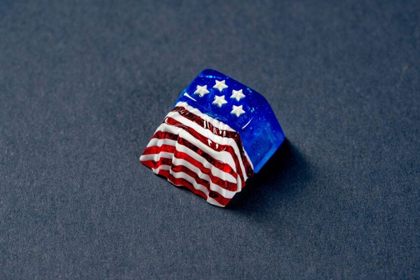 jellykey usa flag custom keycaps 11