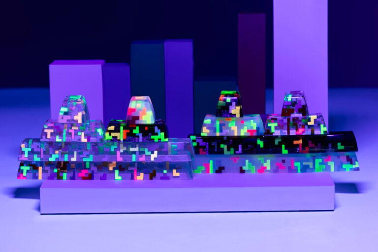 jellykey new terix custom keycaps 175