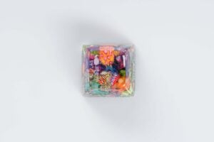 jellykey new coral custom keycaps 002