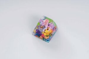 jellykey new coral custom keycaps 004