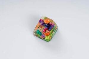 jellykey new coral custom keycaps 005