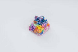 jellykey new coral custom keycaps 045