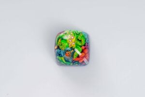jellykey new coral custom keycaps 083