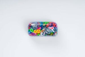 jellykey new coral custom keycaps 090