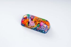 jellykey new coral custom keycaps 101