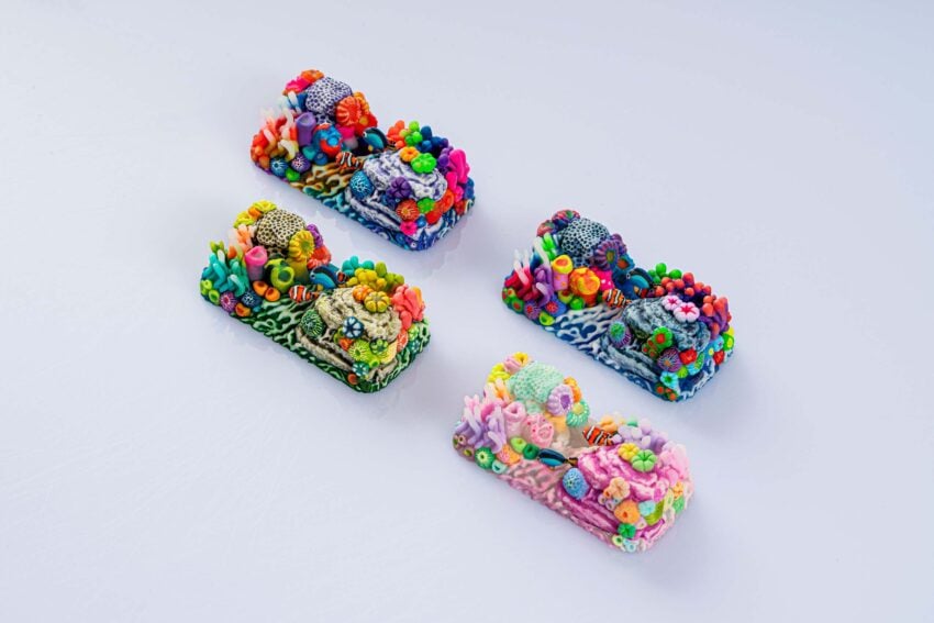 jellykey new coral custom keycaps 122