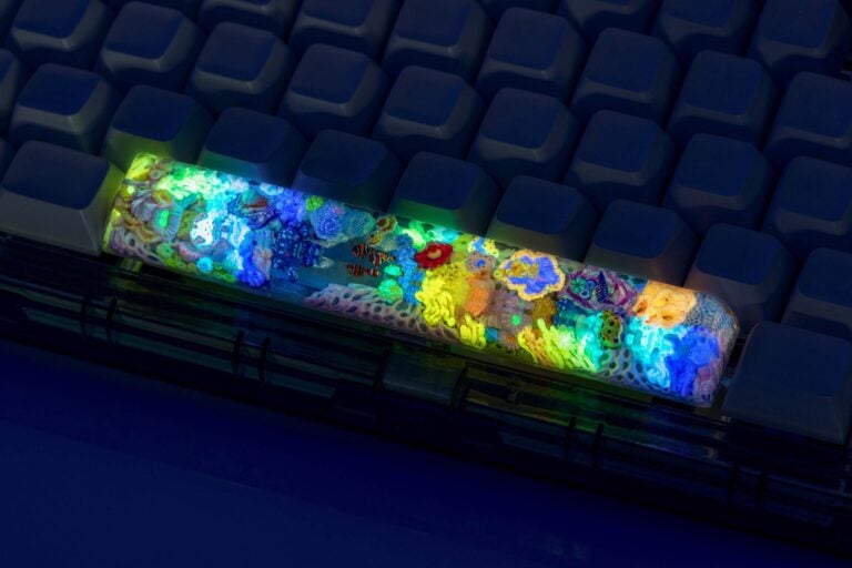 jellykey new coral custom keycaps 159