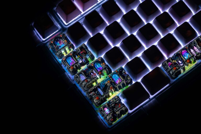 8-bit series - Enigma Path artisan keycaps