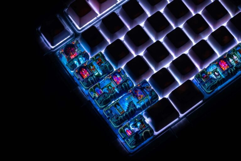 jellykey 8bit enigmapath customs keycaps 3074