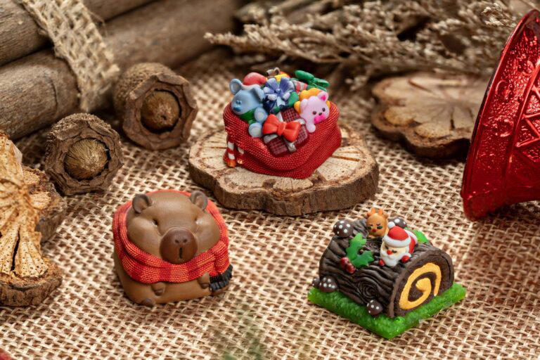 jellykey charm christmas customs keycaps 009