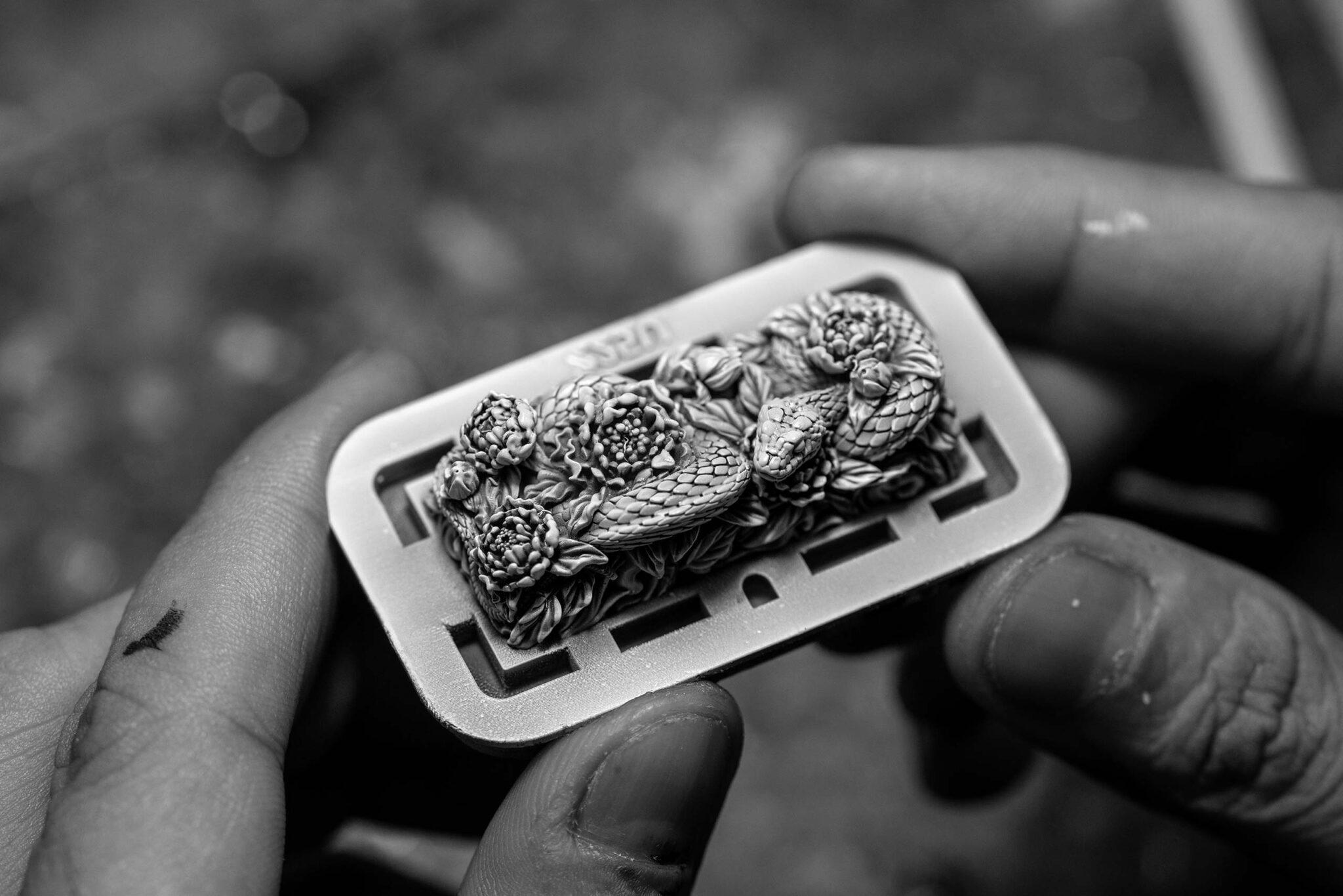 jellykey snake customs keycaps 064