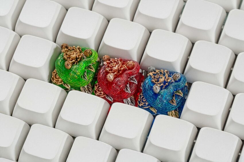 jellykey snake customs keycaps 080