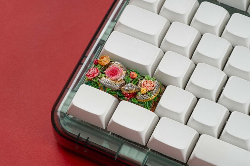 jellykey snake customs keycaps 099