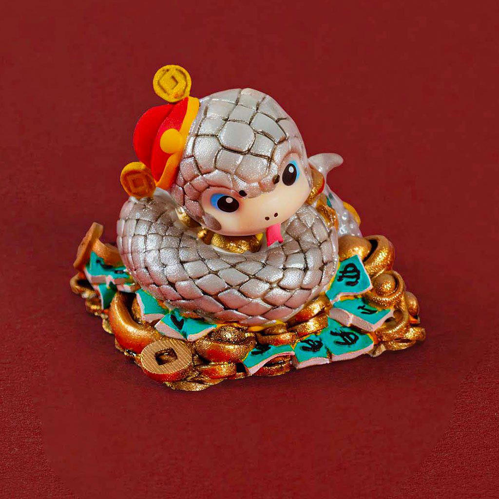 mystic snake artisan keycaps