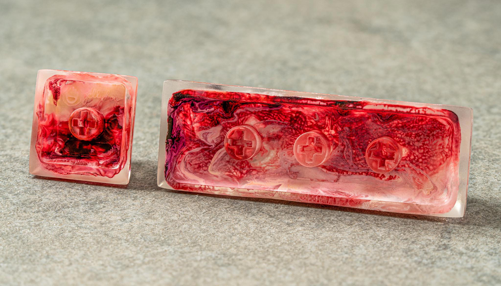 zen pond eden flow artisan keycaps