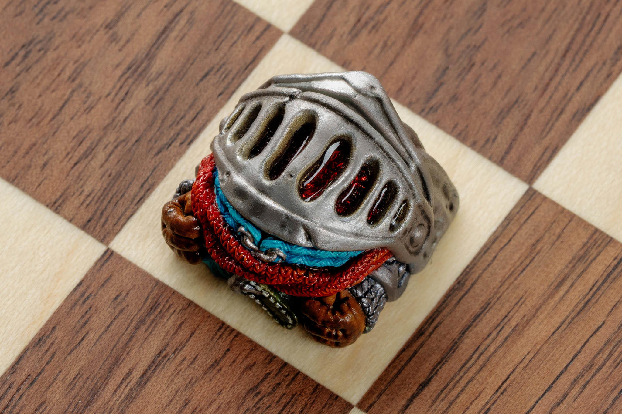 art of chess artisan keycaps and chessboard