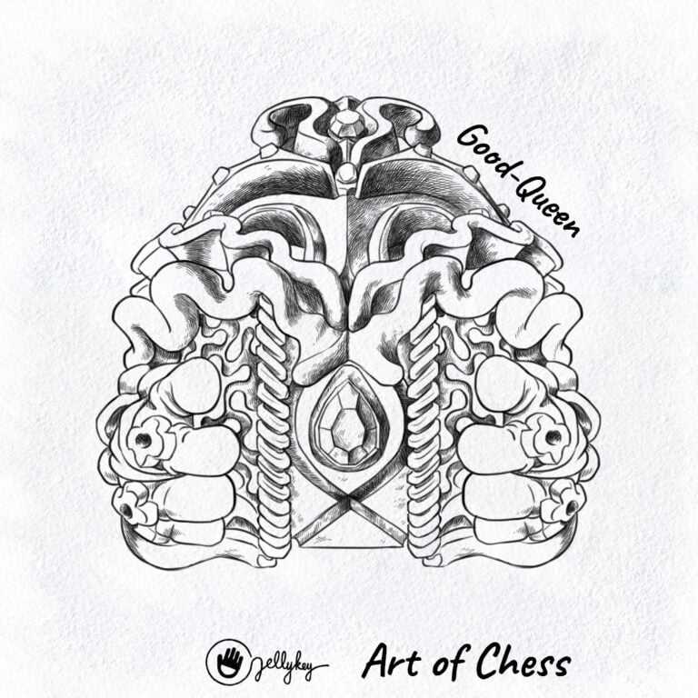 jellykey artofchess custome keycaps 24