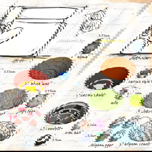 jellykey gaccha custom keycaps 004