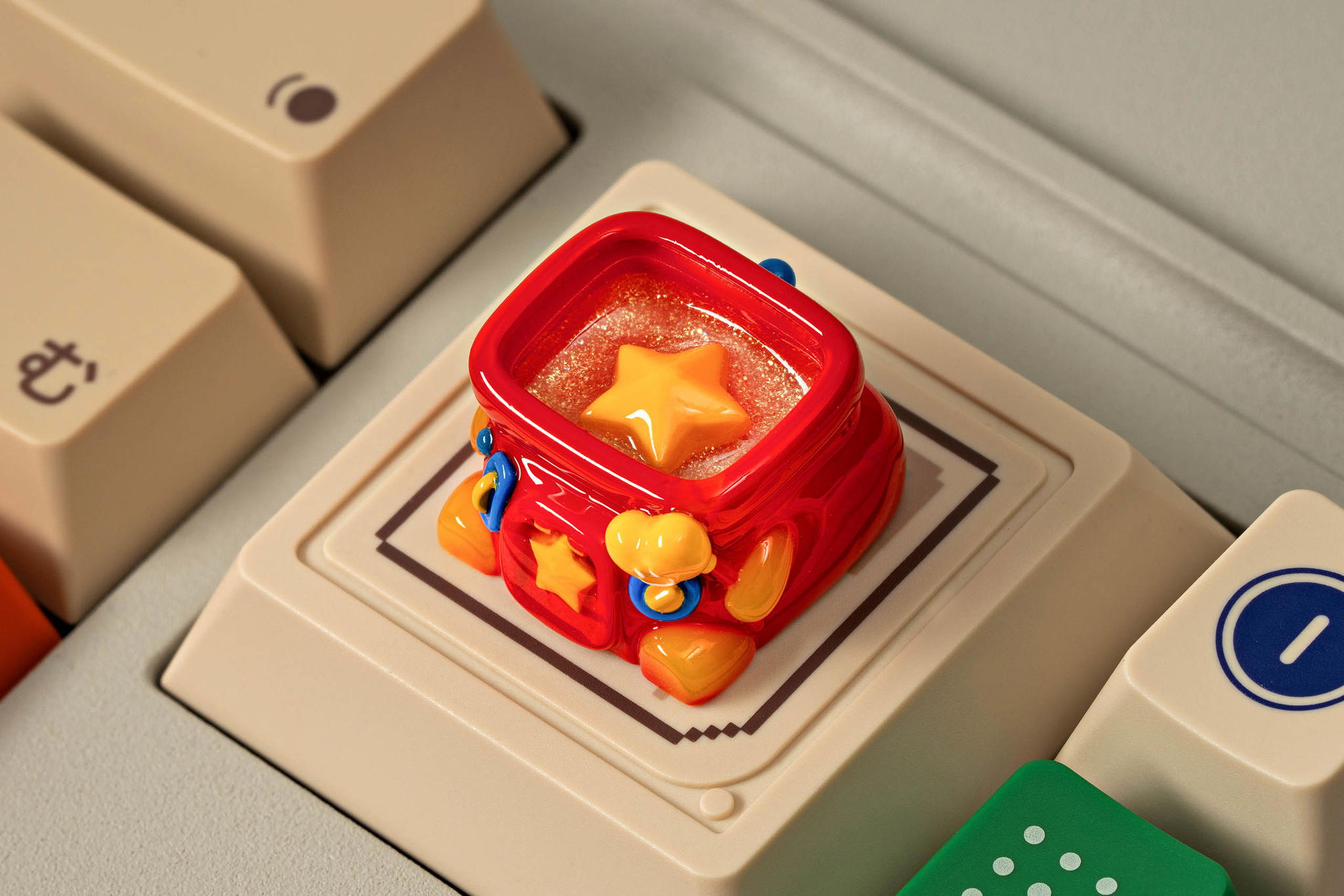 jellykey gaccha custom keycaps 029