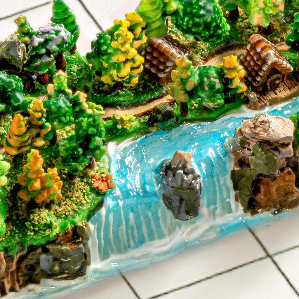 born of forest series: seasons of sylvan splendor artisan keycaps