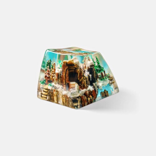 jellykey bornofforest custom keycaps 1002