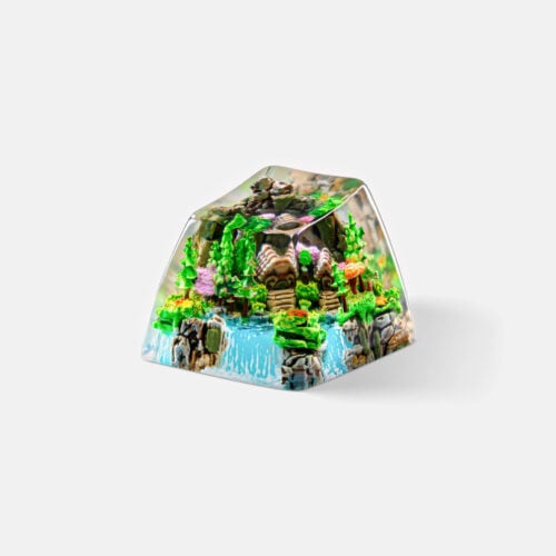 jellykey bornofforest custom keycaps 1004