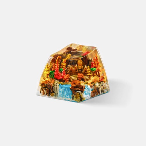 jellykey bornofforest custom keycaps 1007