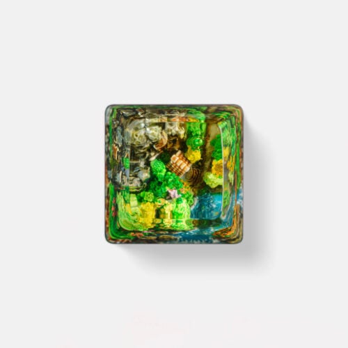 jellykey bornofforest custom keycaps 1009