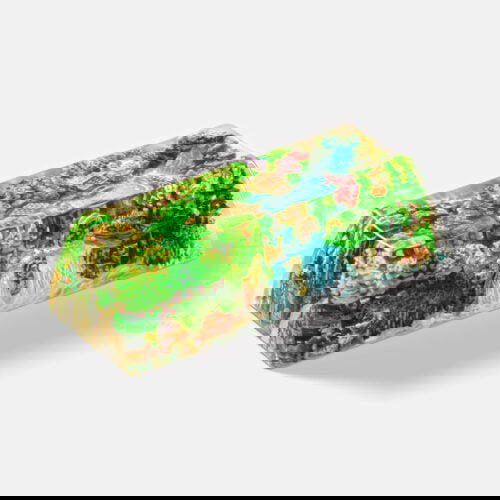 jellykey bornofforest custom keycaps 1012