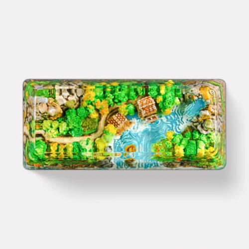 jellykey bornofforest custom keycaps 1017