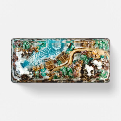 jellykey bornofforest custom keycaps 1020