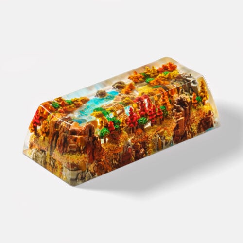 jellykey bornofforest custom keycaps 1022