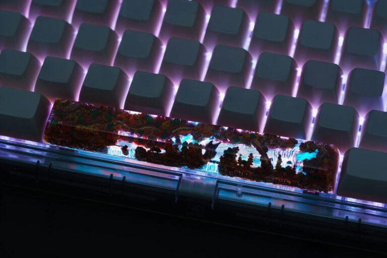 jellykey bornofforest custom keycaps 1055