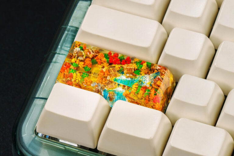 jellykey bornofforest custom keycaps 1059