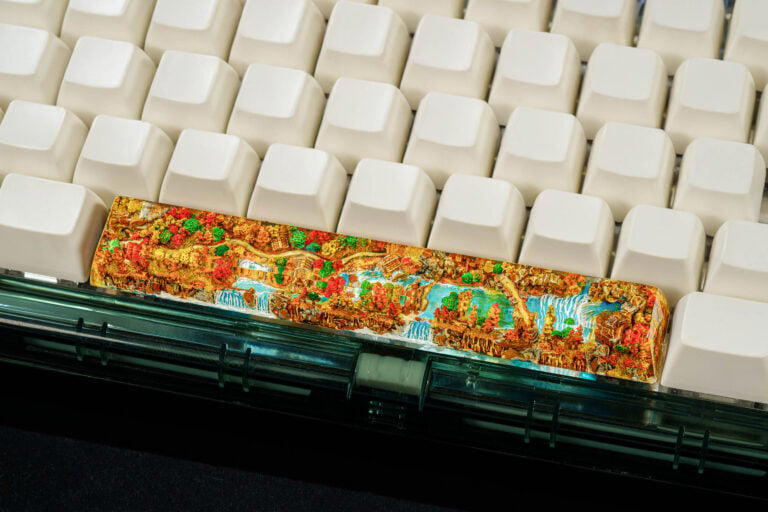 jellykey bornofforest custom keycaps 1062