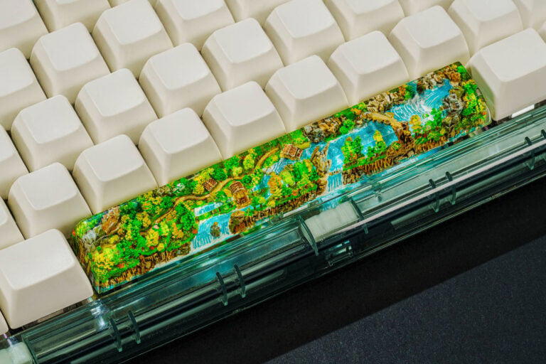 jellykey bornofforest custom keycaps 1063