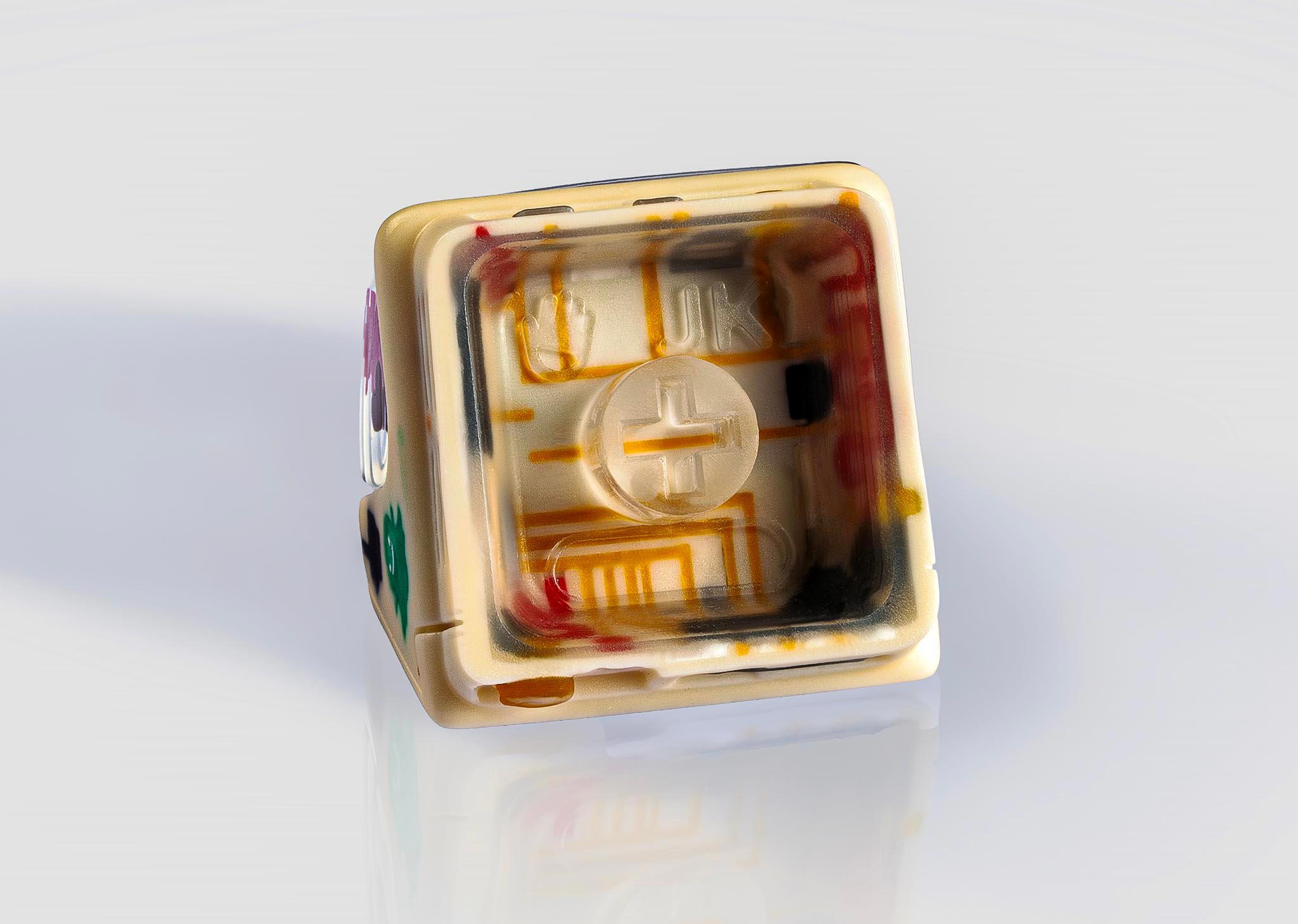 retro tv series: first frame artisan keycaps