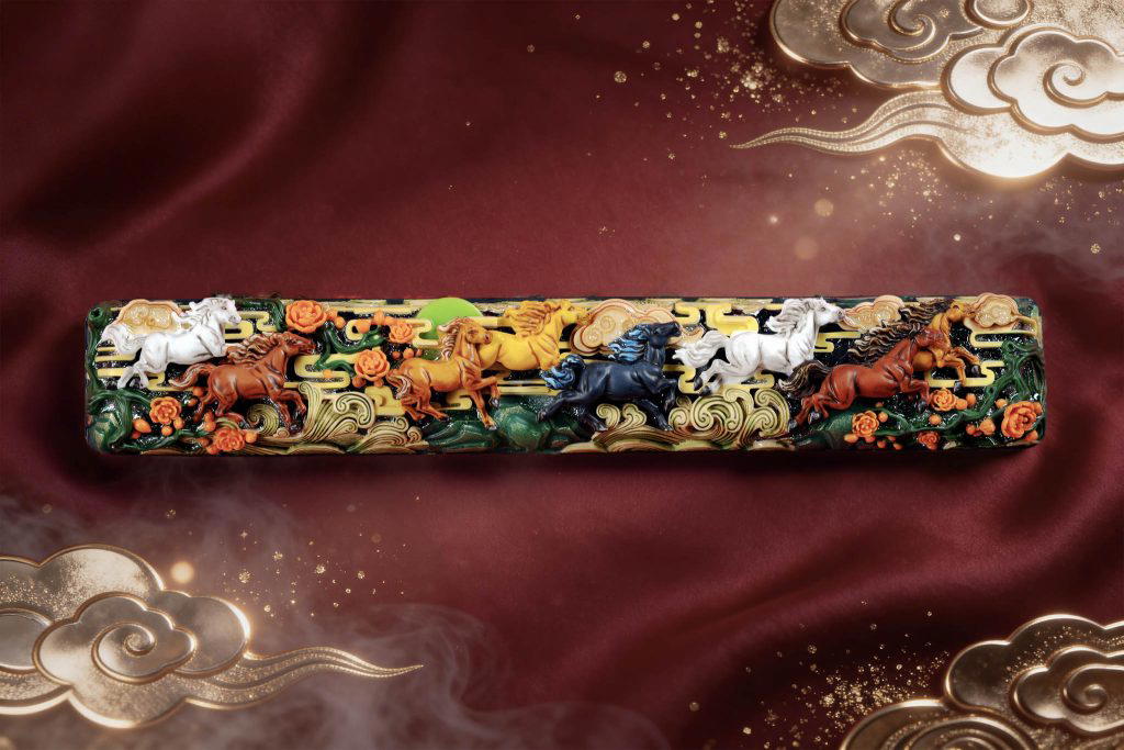 jellykey dawn hoofbeats custom keycap e075