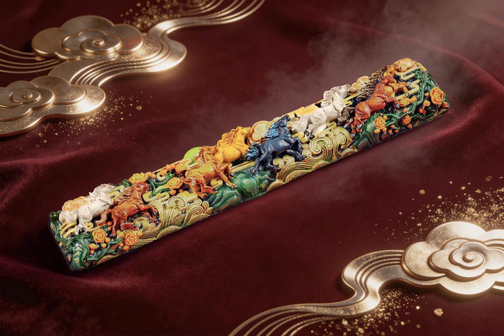 jellykey dawn hoofbeats custom keycap e083