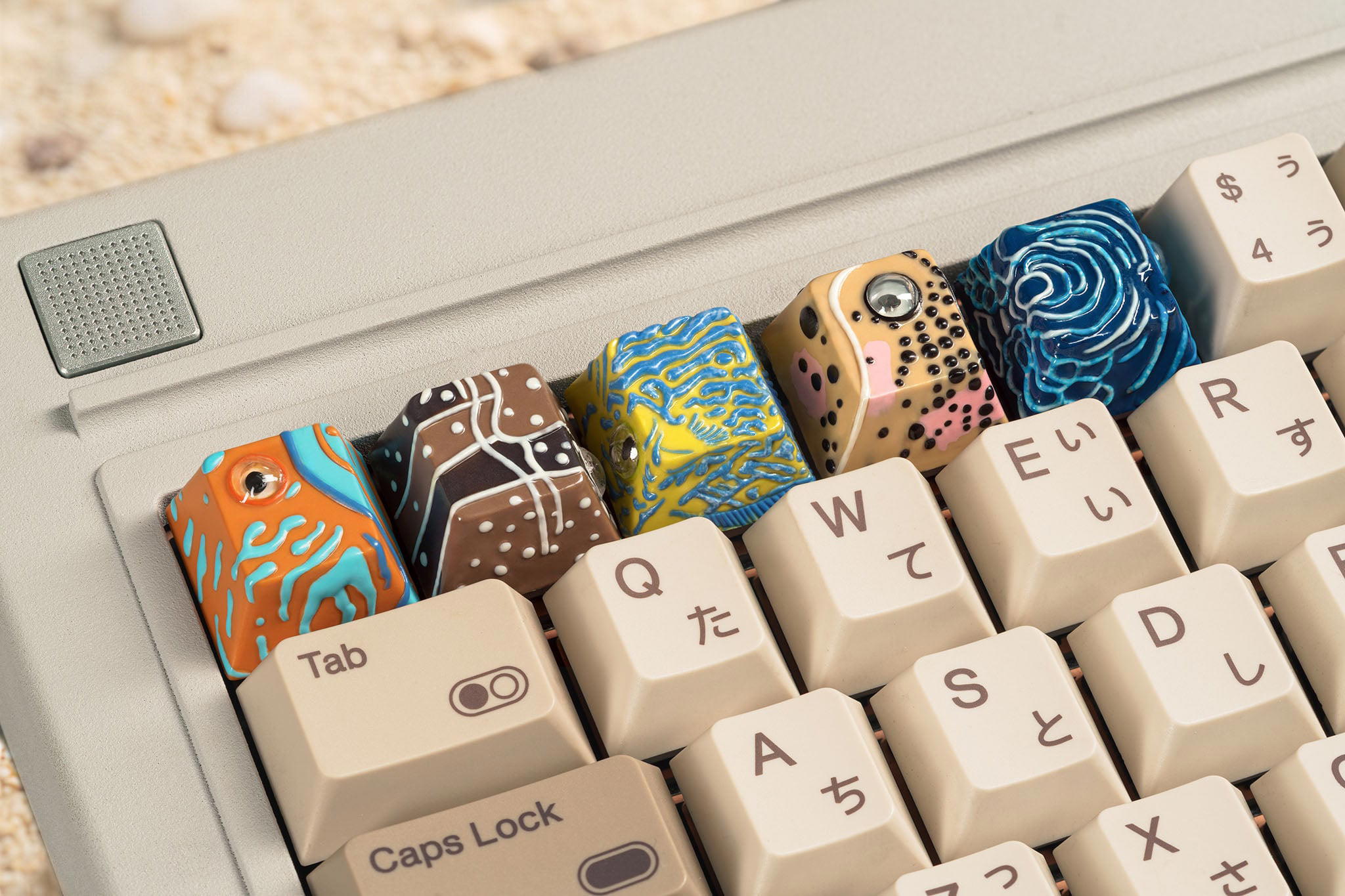 Tidepool Odyssey artisan keycaps - Image 2