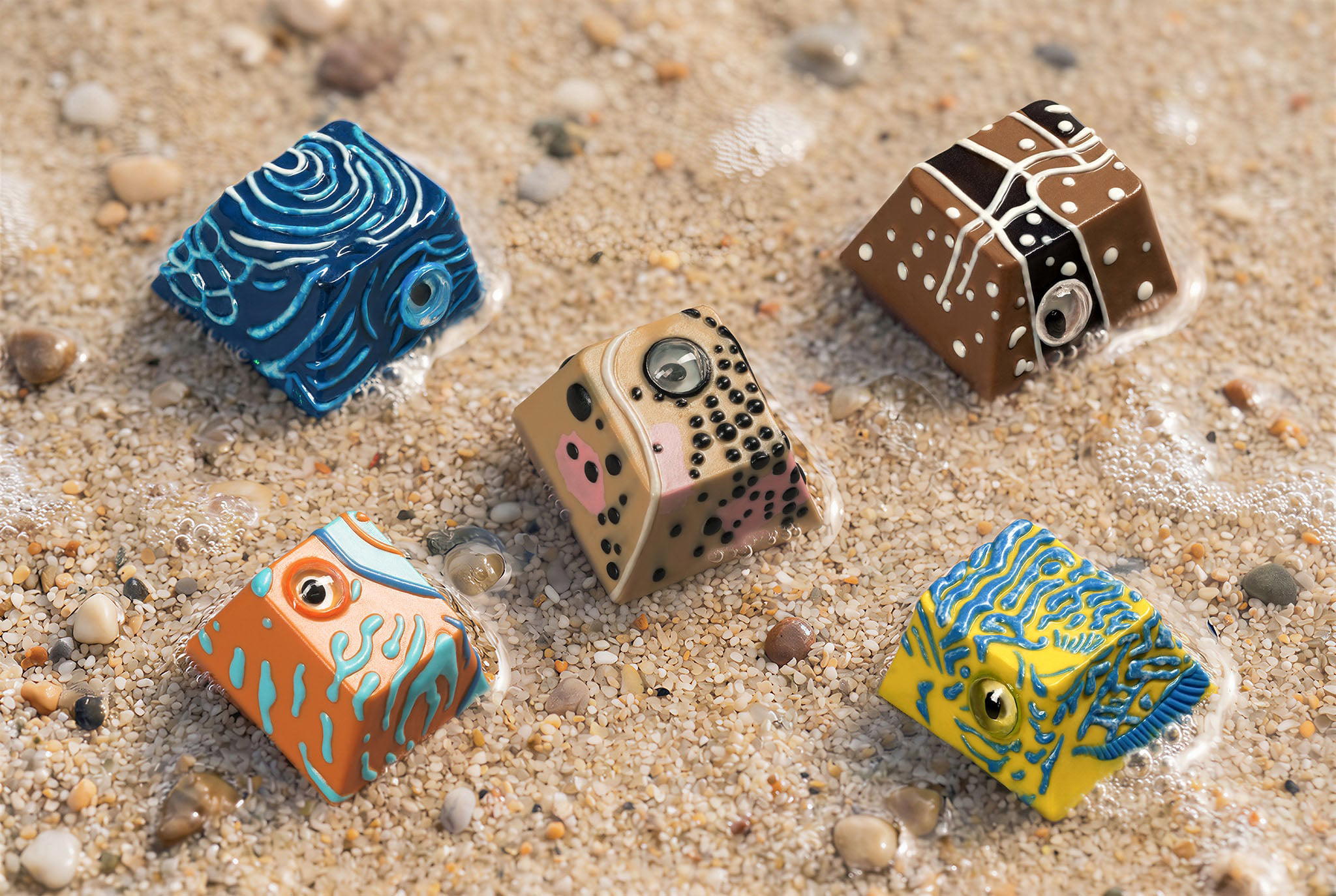 Tidepool Odyssey artisan keycaps - Image 4