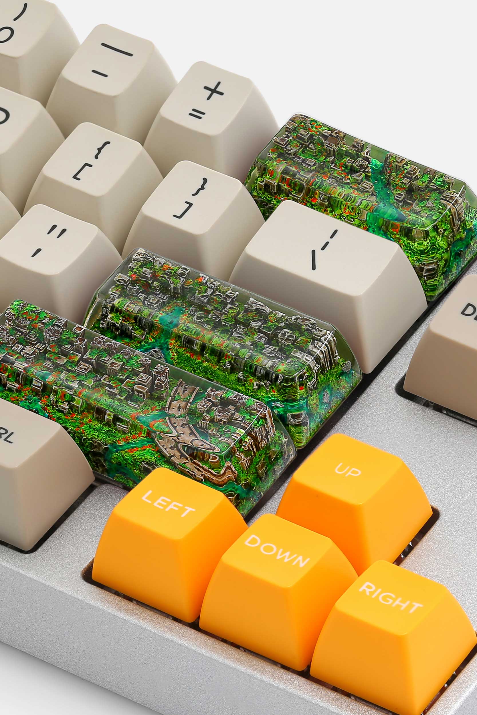 The Rehabilitation of Lost Cities artisan keycaps - Jelly Key