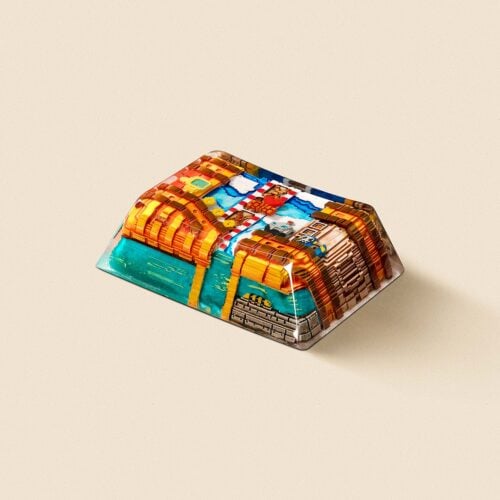 8bits series artisan keycaps 2072